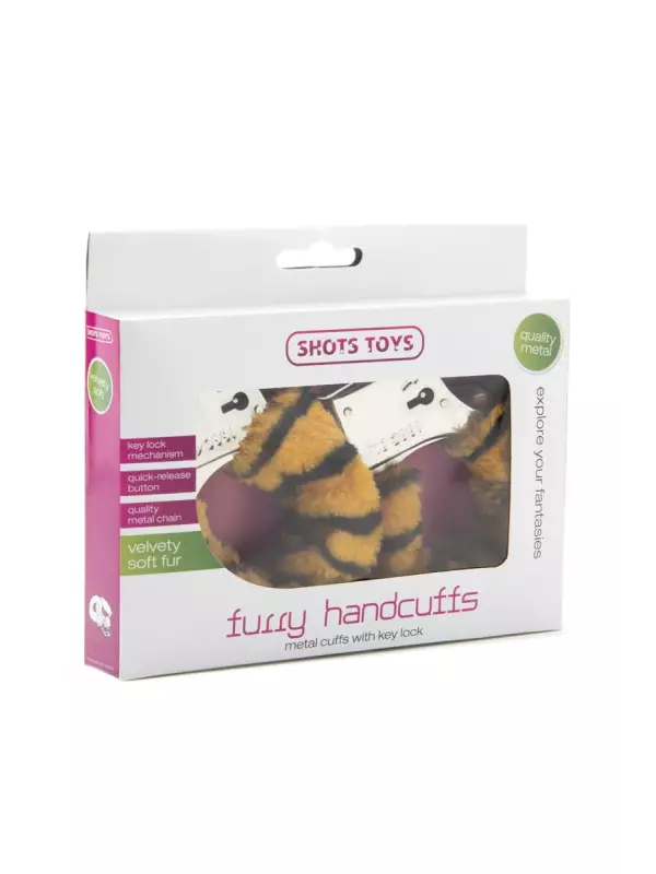 Menottes fourrure Shots - tigre