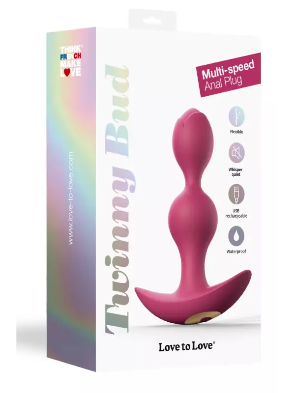 Plug anal vibrant Twinny Bud prune