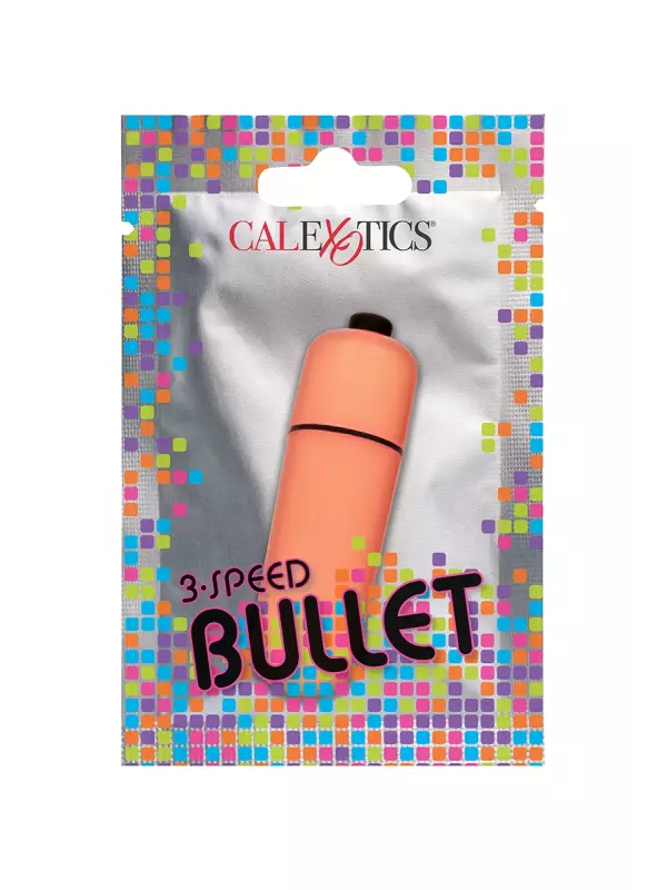 Mini vibro Bullet orange 3 vitesses - CalExotics