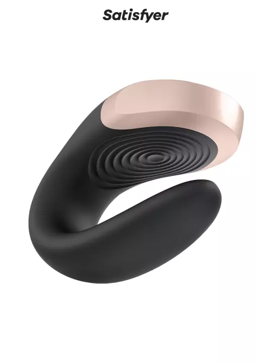 Stimulateur Double Love noir - Satisfyer
