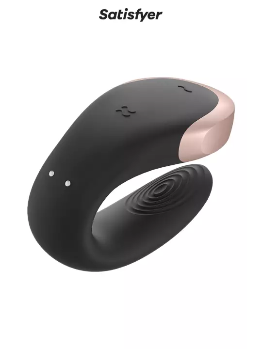 Stimulateur Double Love noir - Satisfyer