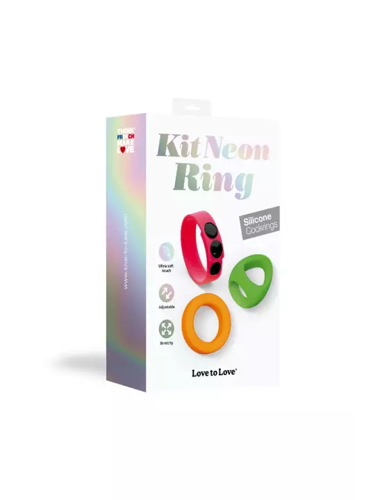 Kit Neon Ring - Love to Love Kit Neon Ring - Love to Love