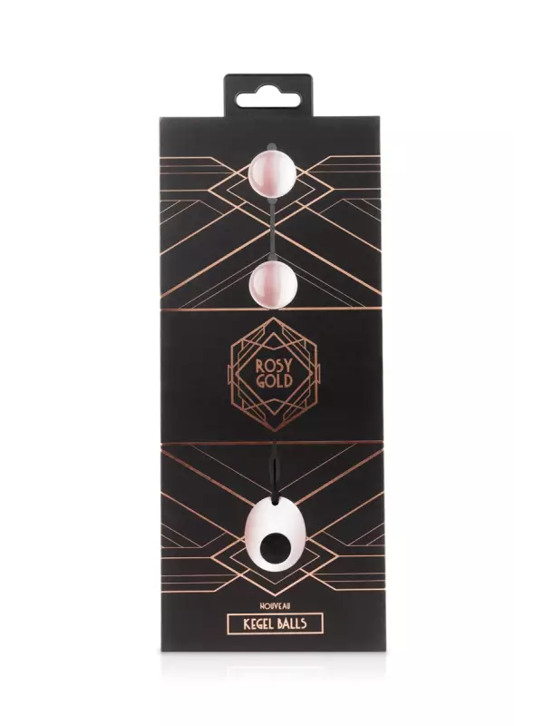 Ben Wa Balls - Rosy Gold