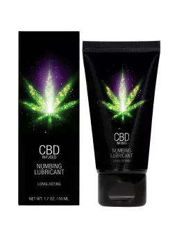 Lubrifiant retardant eau et CBD 50ml