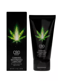 Lubrifiant CBD Eau Cannabis 50ml