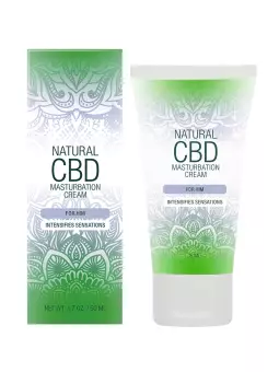 Crème de masturbation Homme - Natural CBD