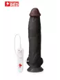 Vibro XXL The Power Black 31 x 6 cm - Captain Red