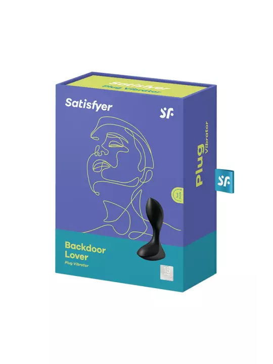 Plug vibrant Backdoor Lover noir - Satisfyer Plug vibrant Backdoor Lover noir - Satisfyer