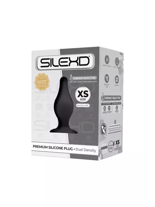 Plug anal double densité modèle 2 XSmall - SilexD