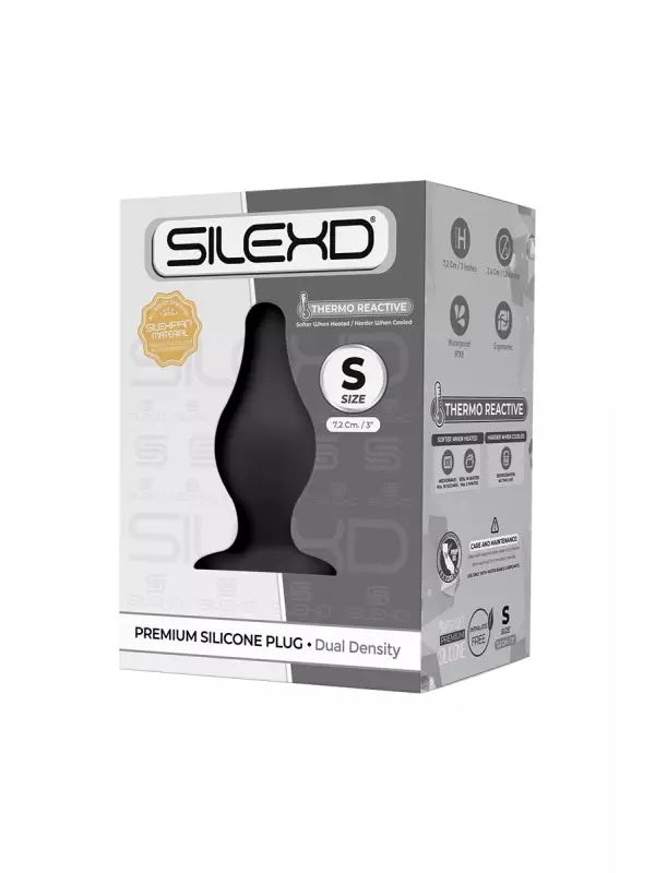 Plug anal double densité modèle 2 Small - SilexD