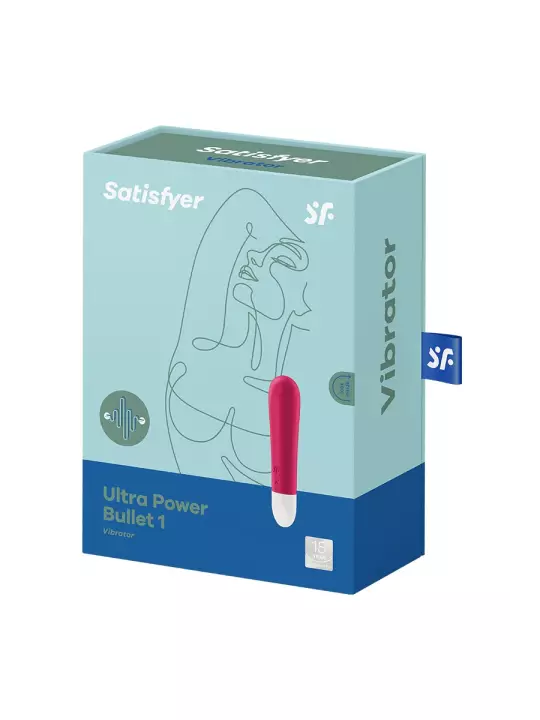 Ultra power bullet 1 rouge - Satisfyer Ultra power bullet 1 rouge - Satisfyer
