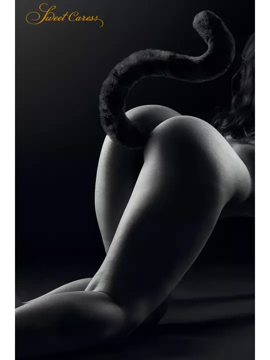 Plug noir queue de chat - Sweet Caress