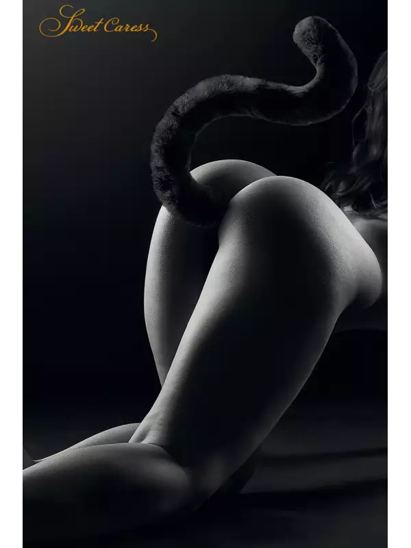 Plug noir queue de chat - Sweet Caress