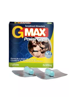 G-Max Power Caps Homme (2 gélules)