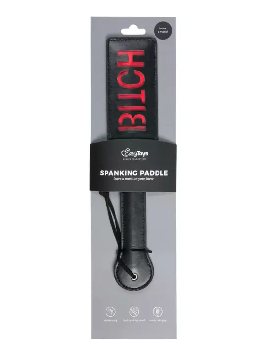 Paddle cuir Bitch - Easytoys Fetish Collection