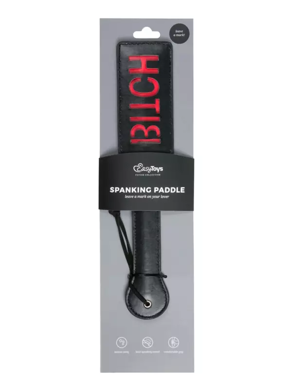 Paddle cuir Bitch - Easytoys Fetish Collection