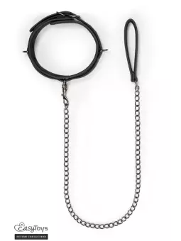 Collier fétichiste et laisse - Easytoys Fetish Collection