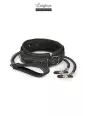 Collier cuir avec chaînes de seins - Easytoys Fetish Collection Collier cuir avec chaînes de seins - Easytoys Fetish Collection