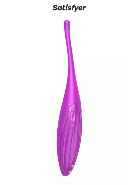 Stimulateur connecté Twirling Joy fuchsia - Satisfyer Stimulateur connecté Twirling Joy fuchsia - Satisfyer