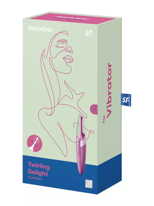 Stimulateur Twirling Delight Framboise - Satisfyer