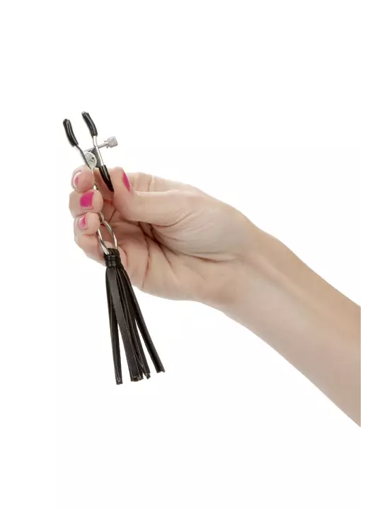 Pinces à tétons avec pompons - Calexotics