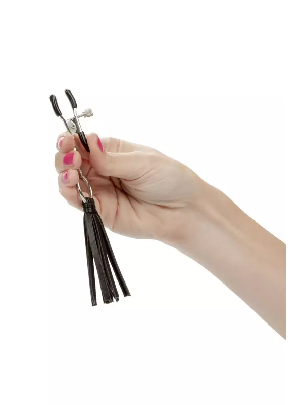 Pinces à tétons avec pompons - Calexotics