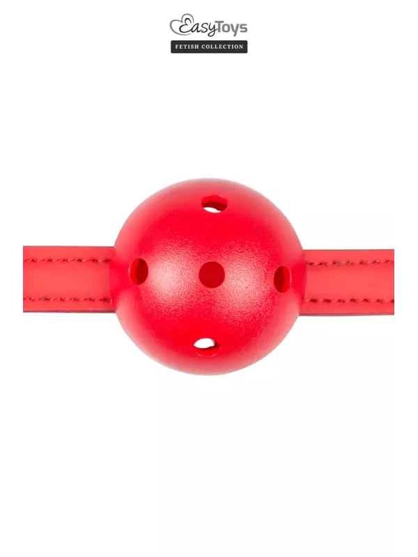 Gagged Ball avec balle rouge - EasyToys Fetish Collection