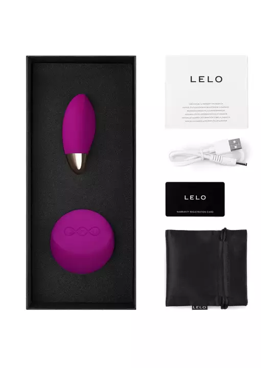 Oeuf vibrant Lyla 2 Deep Rose - Lelo Oeuf vibrant Lyla 2 Deep Rose - Lelo