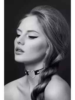 Collier strass et coeur - Bijoux Pour Toi