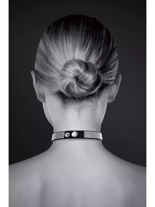Collier strass et coeur - Bijoux Pour Toi