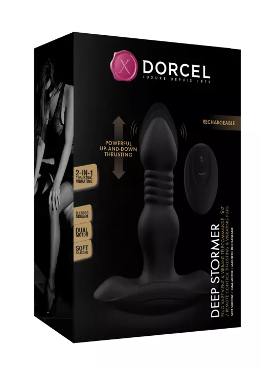 Plug va-et-vient Deep Stormer - Dorcel
