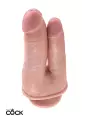 Gode double pénétration 15cm - King Cock