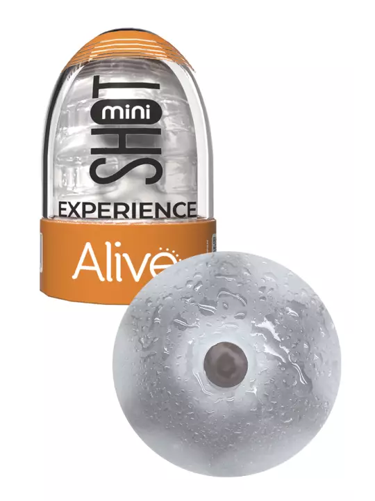 Masturbateur Mini Shot Experience Transparent Masturbateur Mini Shot Experience Transparent