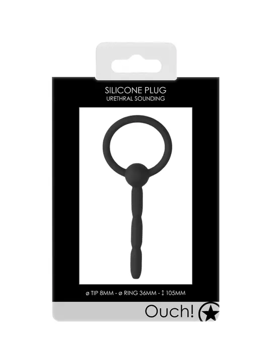 Sonde urétrale silicone 10,5 x 0,8 cm - Ouch!