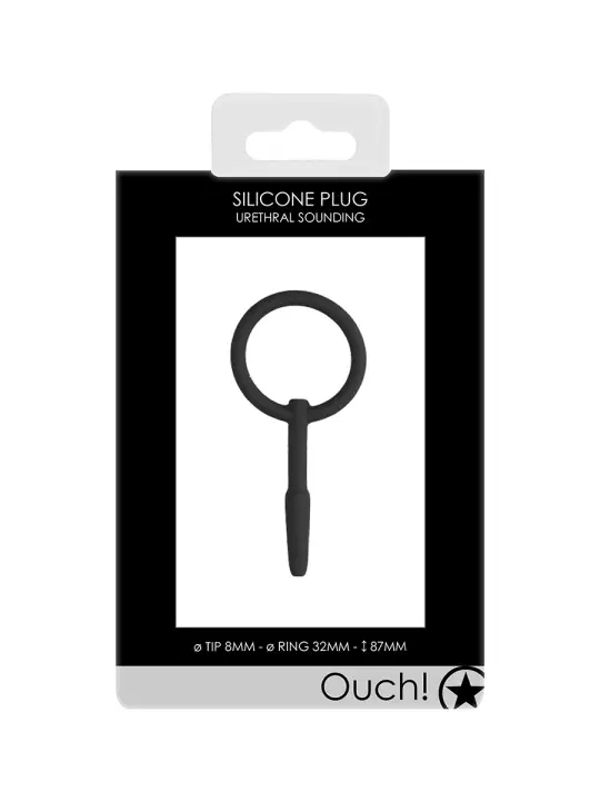 Sonde urétrale silicone 8,7 x 0,8 cm - Ouch!