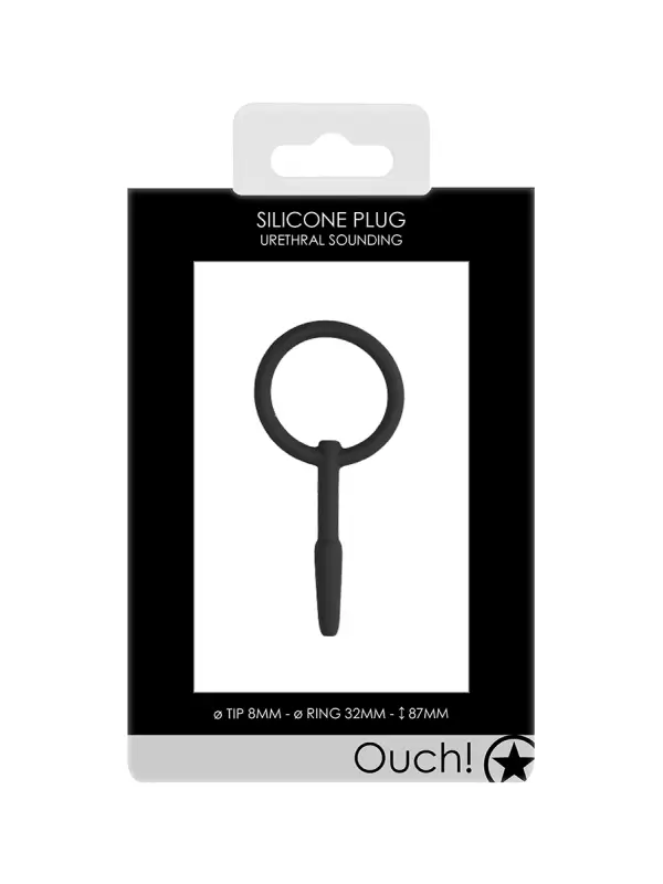 Sonde urétrale silicone 8,7 x 0,8 cm - Ouch!