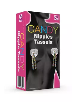 Cache tétons coeur en bonbon