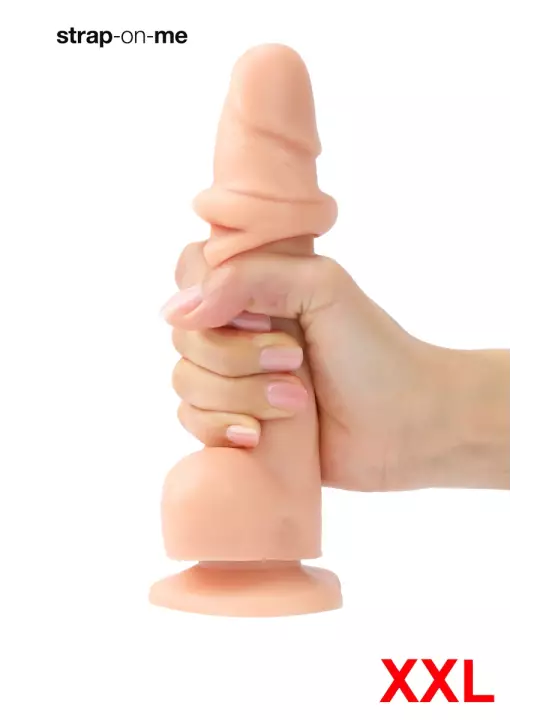 Gode double densité sliding skin XXL - Strap On Me Gode double densité sliding skin XXL - Strap On Me