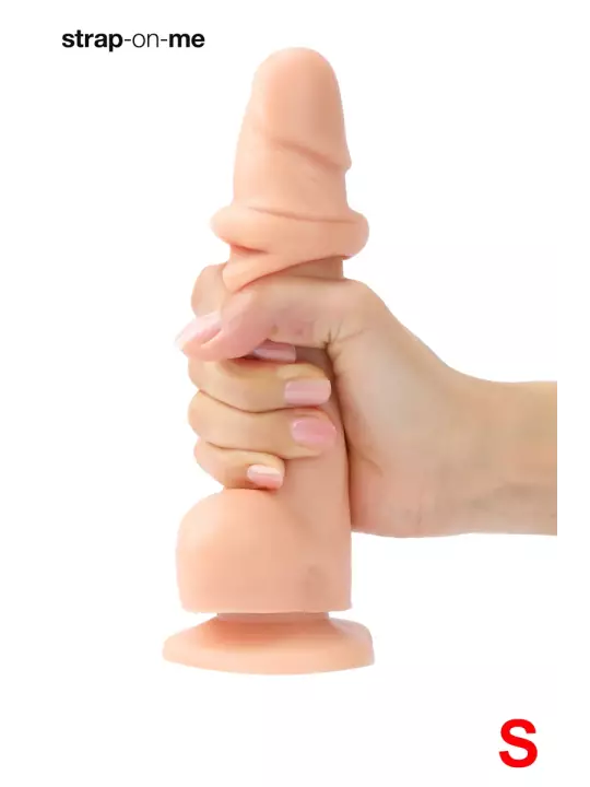 Gode double densité sliding skin S - Strap On Me