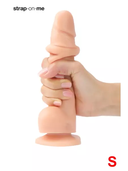 Gode double densité sliding skin S - Strap On Me