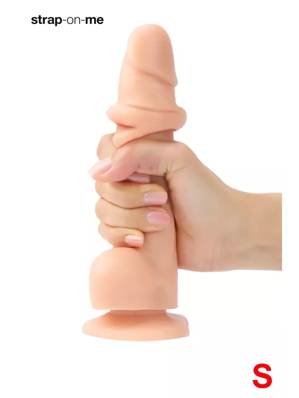 Gode double densité sliding skin S - Strap On Me