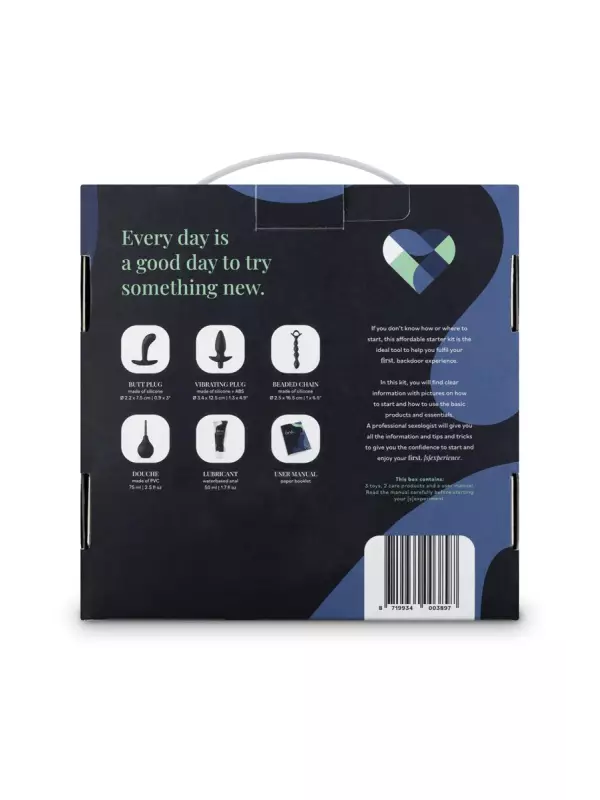 Coffret plaisir anal First Backdoor Experience - Loveboxxx