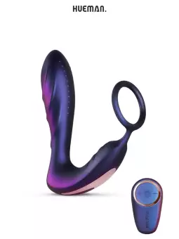 Plug vibrant et cockring Black Hole - Hueman