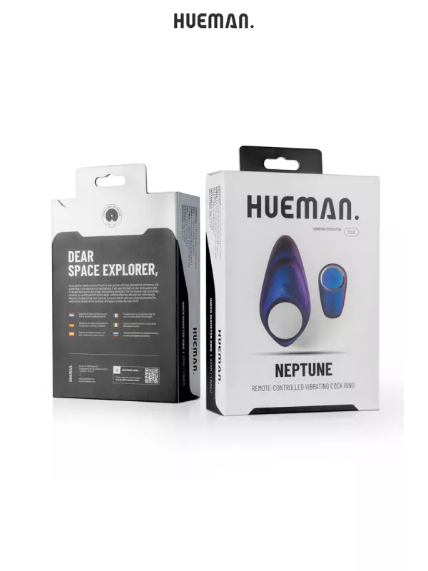Cockring vibrant télécommandé Neptune - Hueman