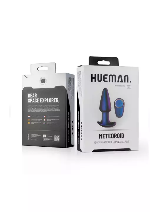 Plug anal rotatif télécommandé Meteoroid - Hueman Plug anal rotatif télécommandé Meteoroid - Hueman