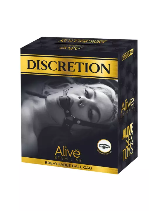 Baillon Discretion rouge - Alive