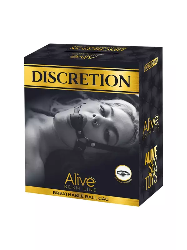 Baillon Discretion rouge - Alive