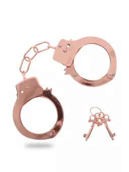 Menottes métal rose gold - Toy Joy