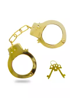 Menottes métal dorées - Toy Joy