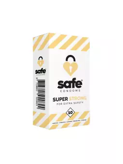 10 préservatifs Safe Super Strong